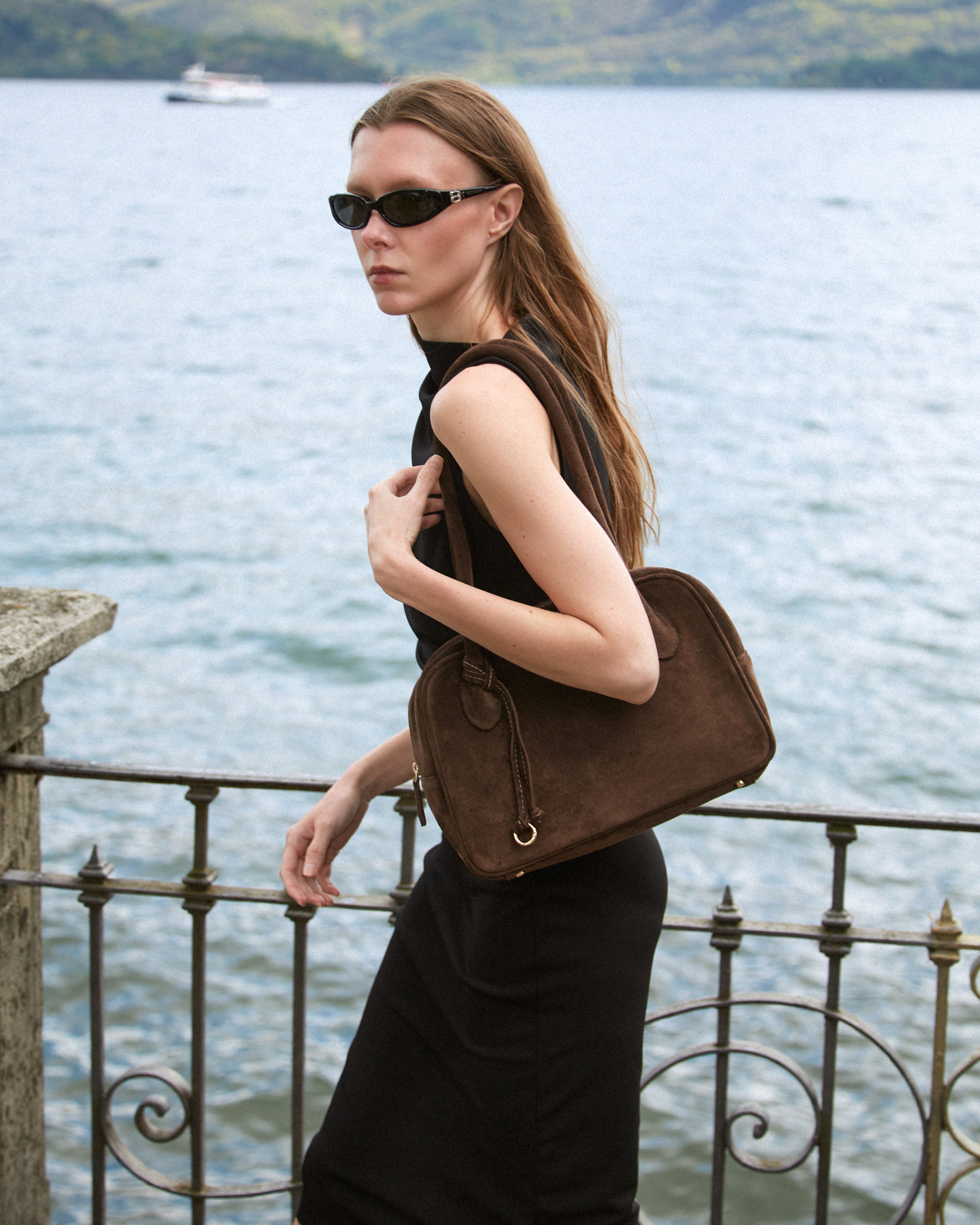 BOWLING BAG MIDI - Espresso