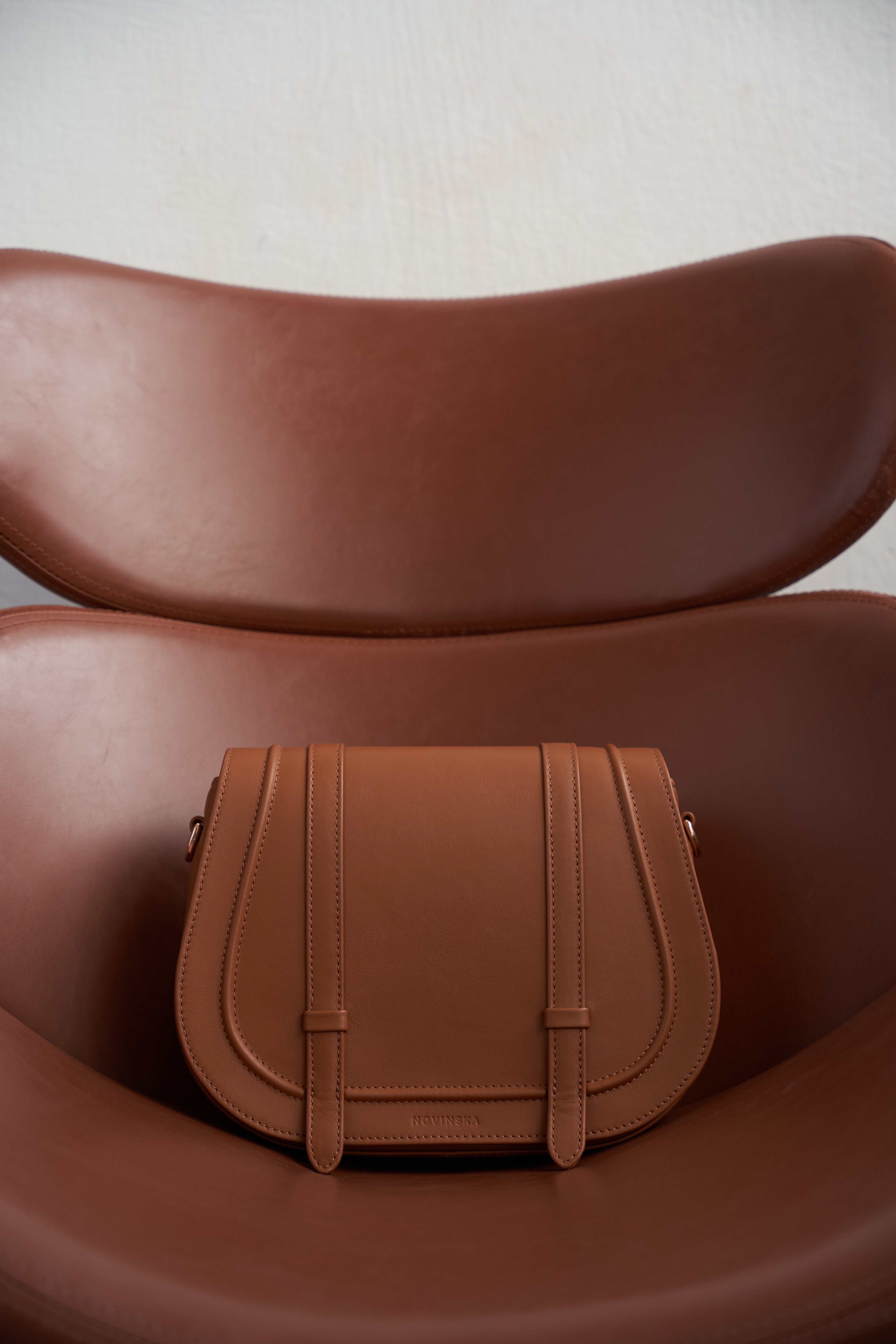 SADDLE BAG MAXI - Amber