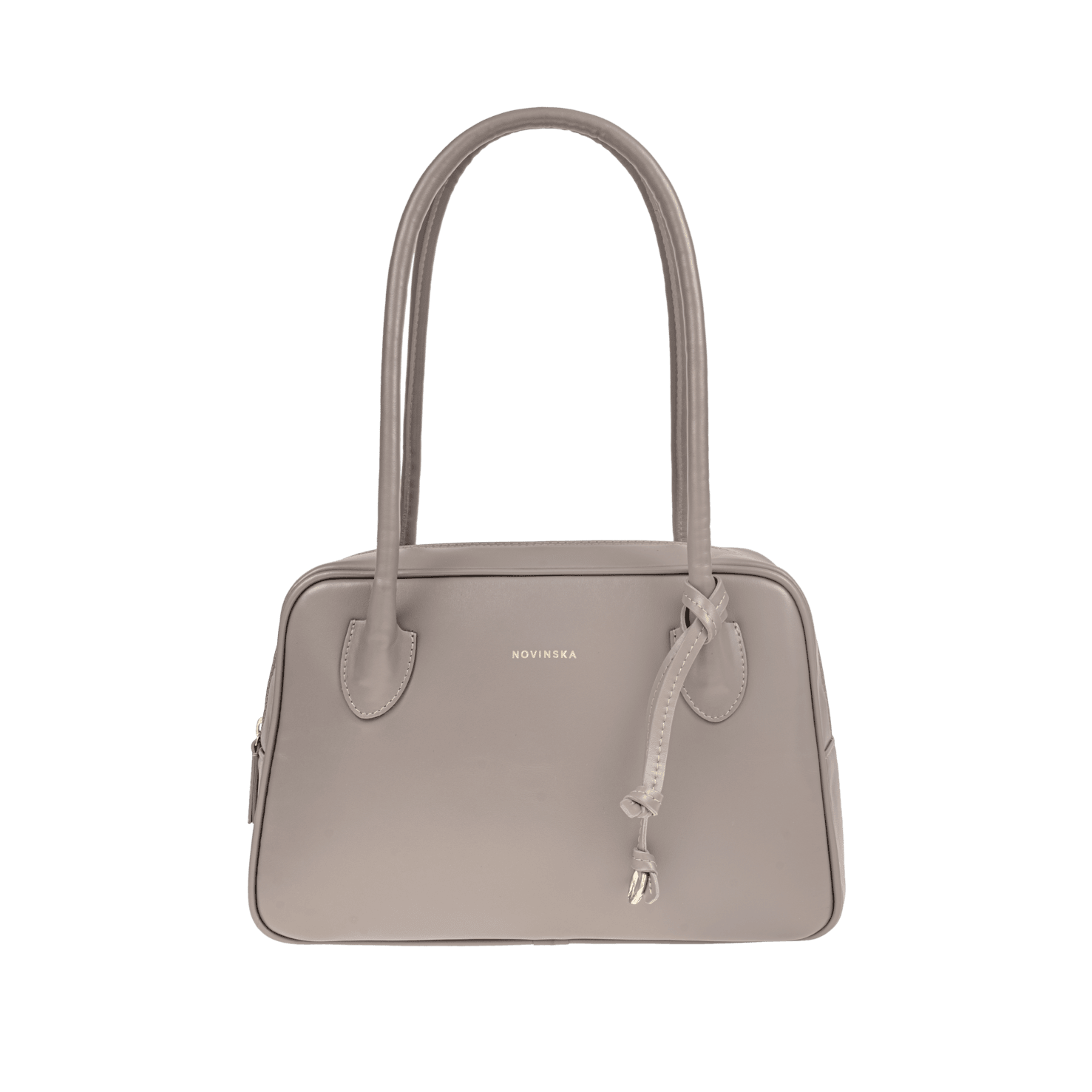BOWLING BAG MIDI - Taupe
