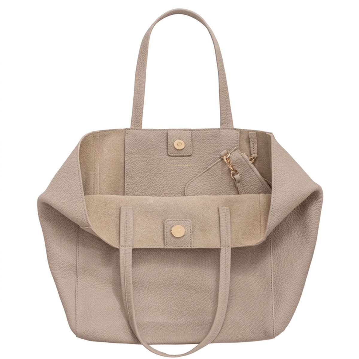 Shopping Bag Carolyn - Jasne Taupe