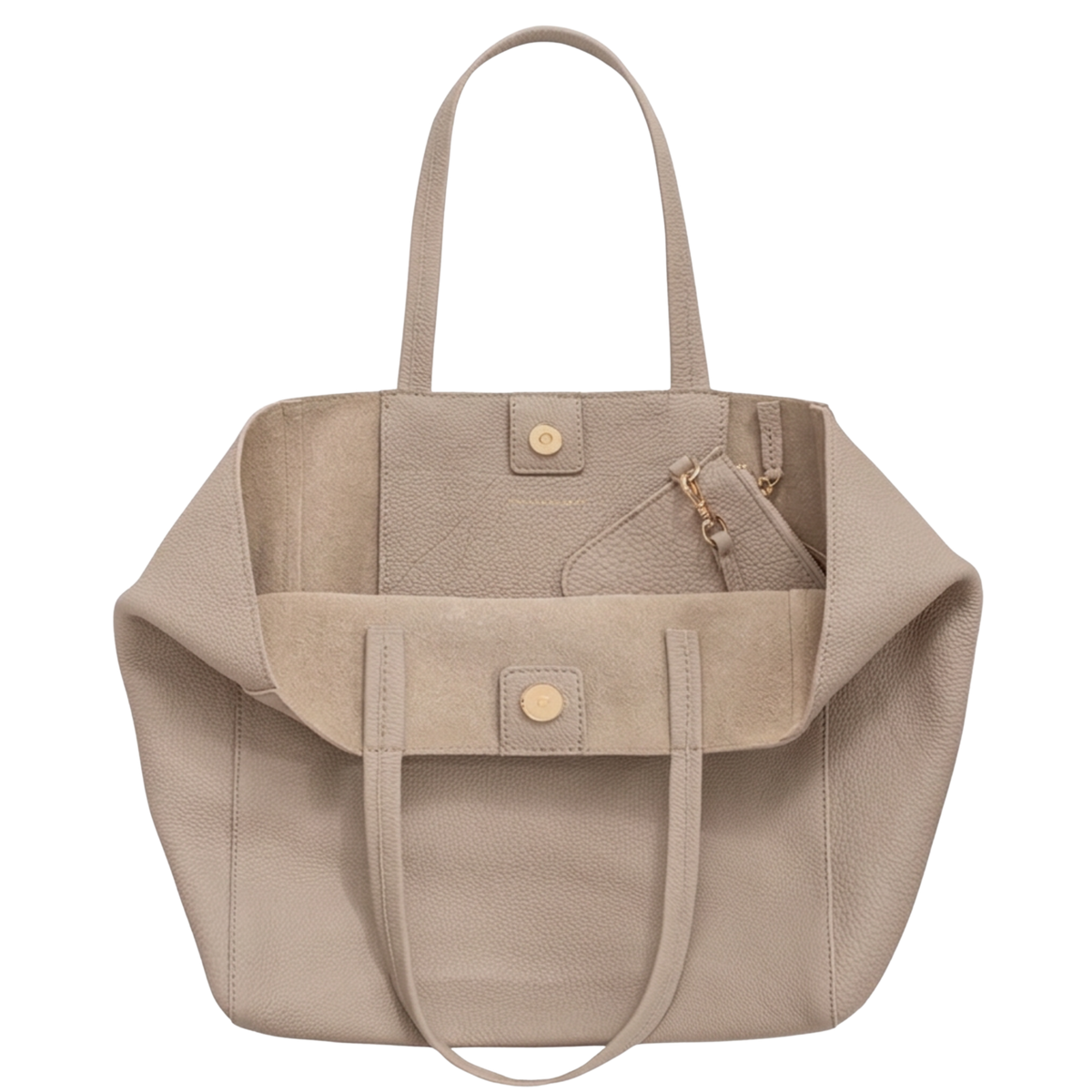 Shopping Bag Carolyn - Mink Taupe