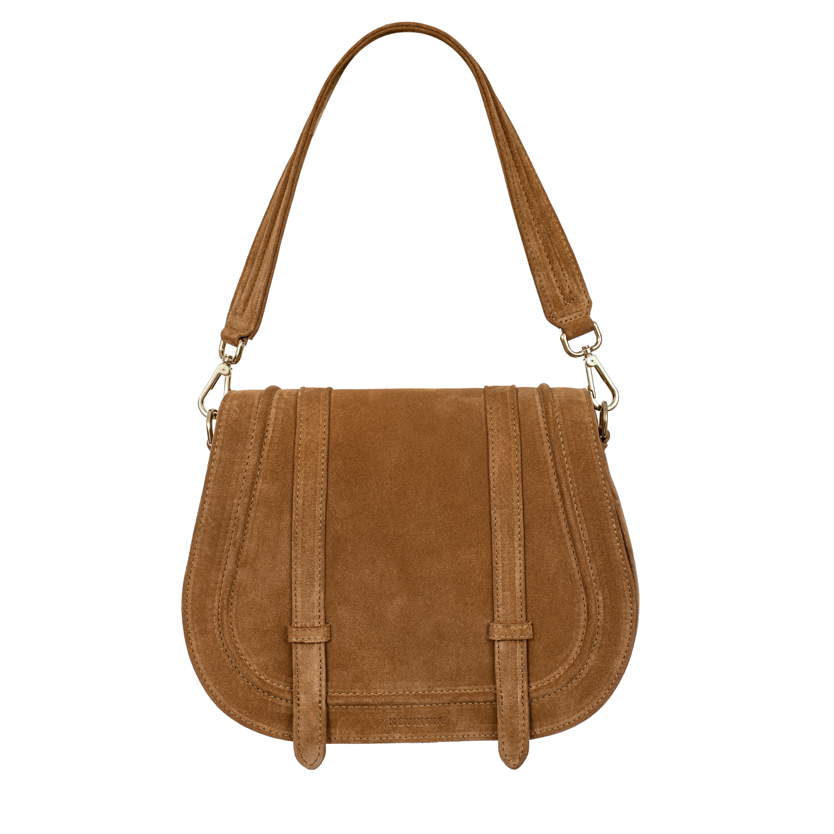 SADDLE BAG MAXI - Cognac