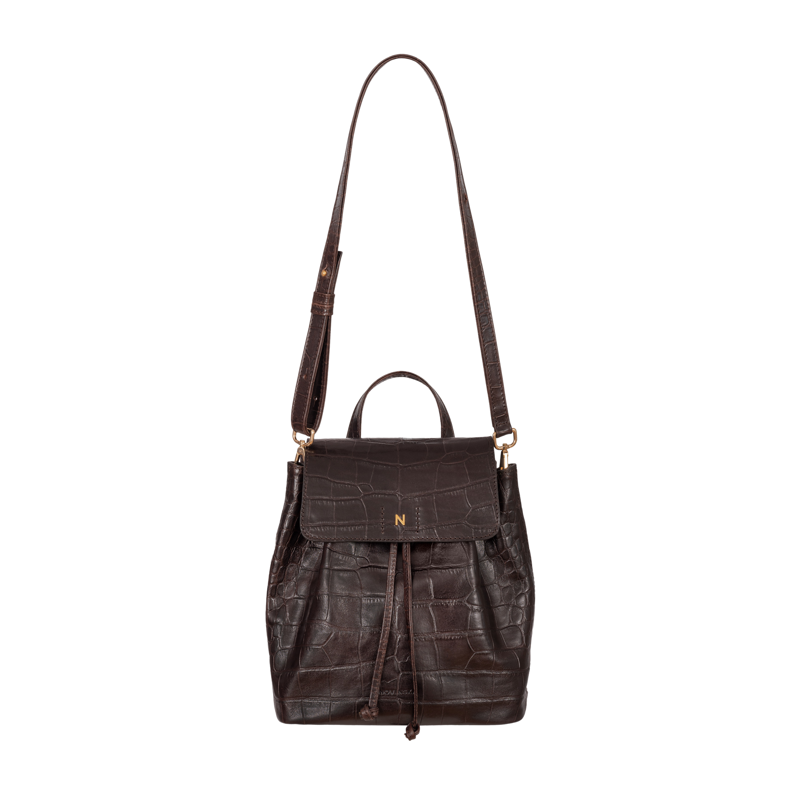 City Bag 2 w 1 - Brązowe Crocco