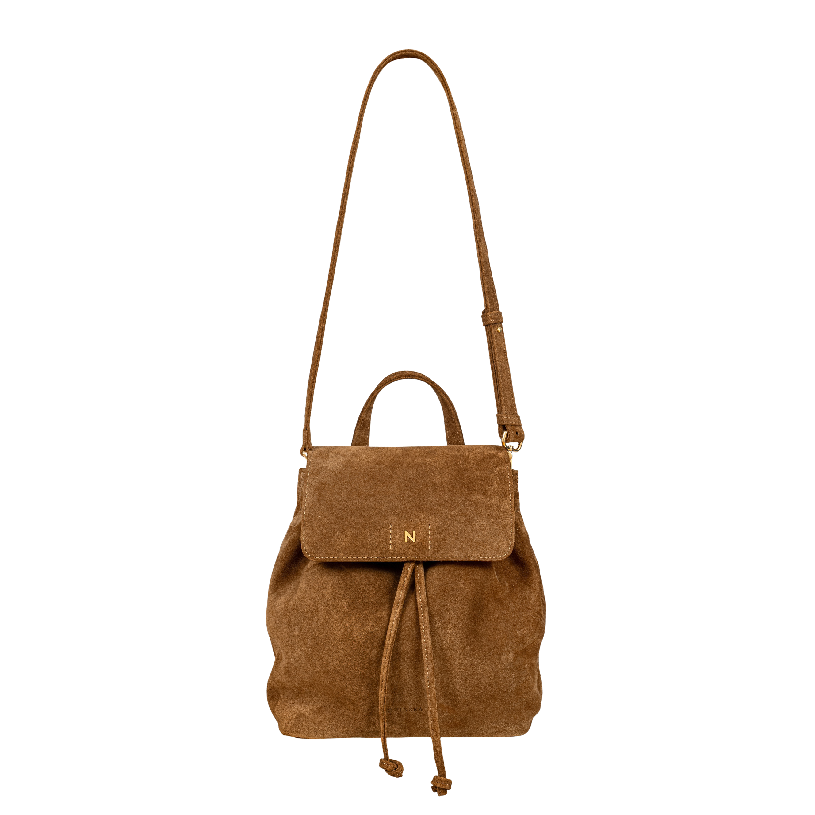 City Bag 2 w 1 - Cognac