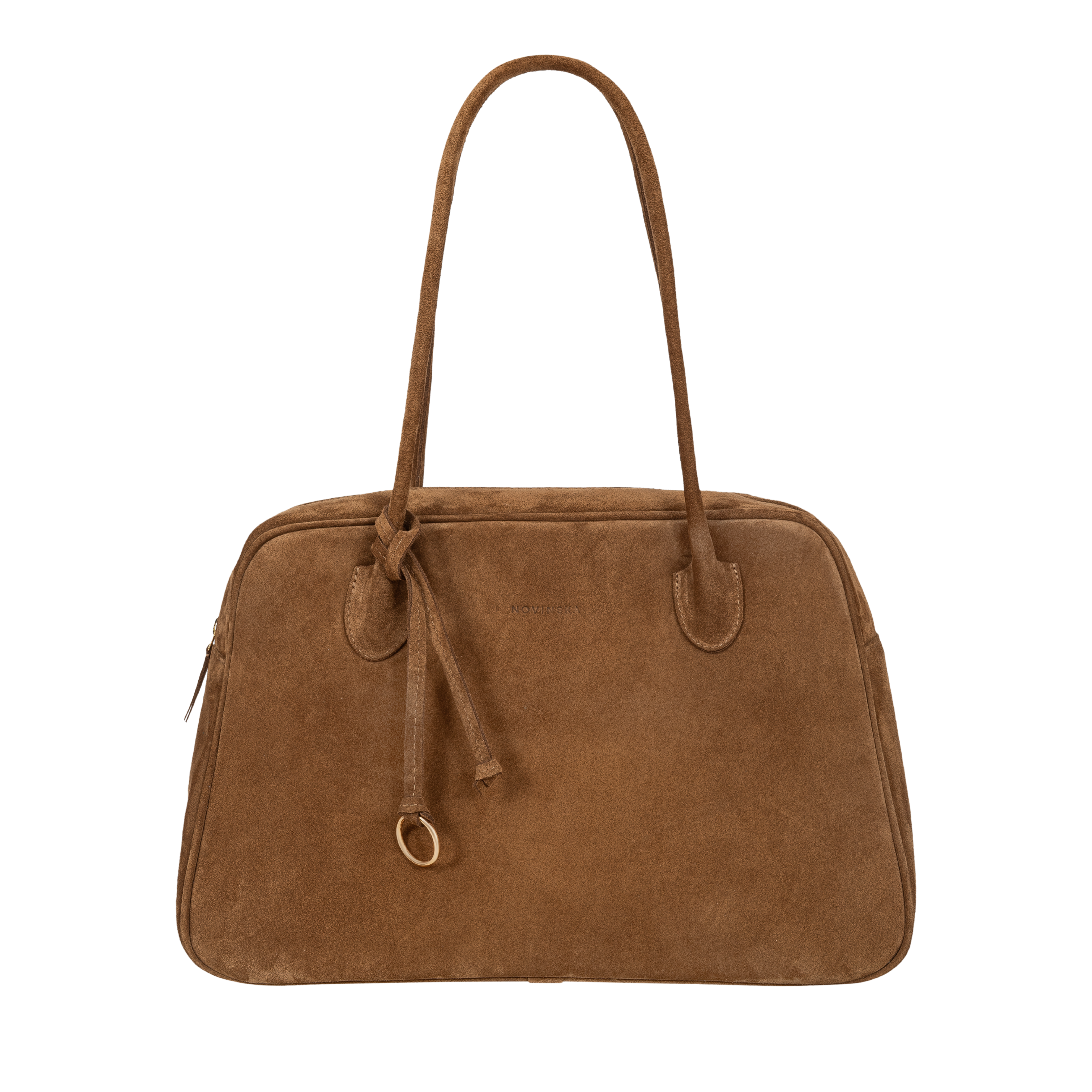 BOWLING BAG XL - Cognac