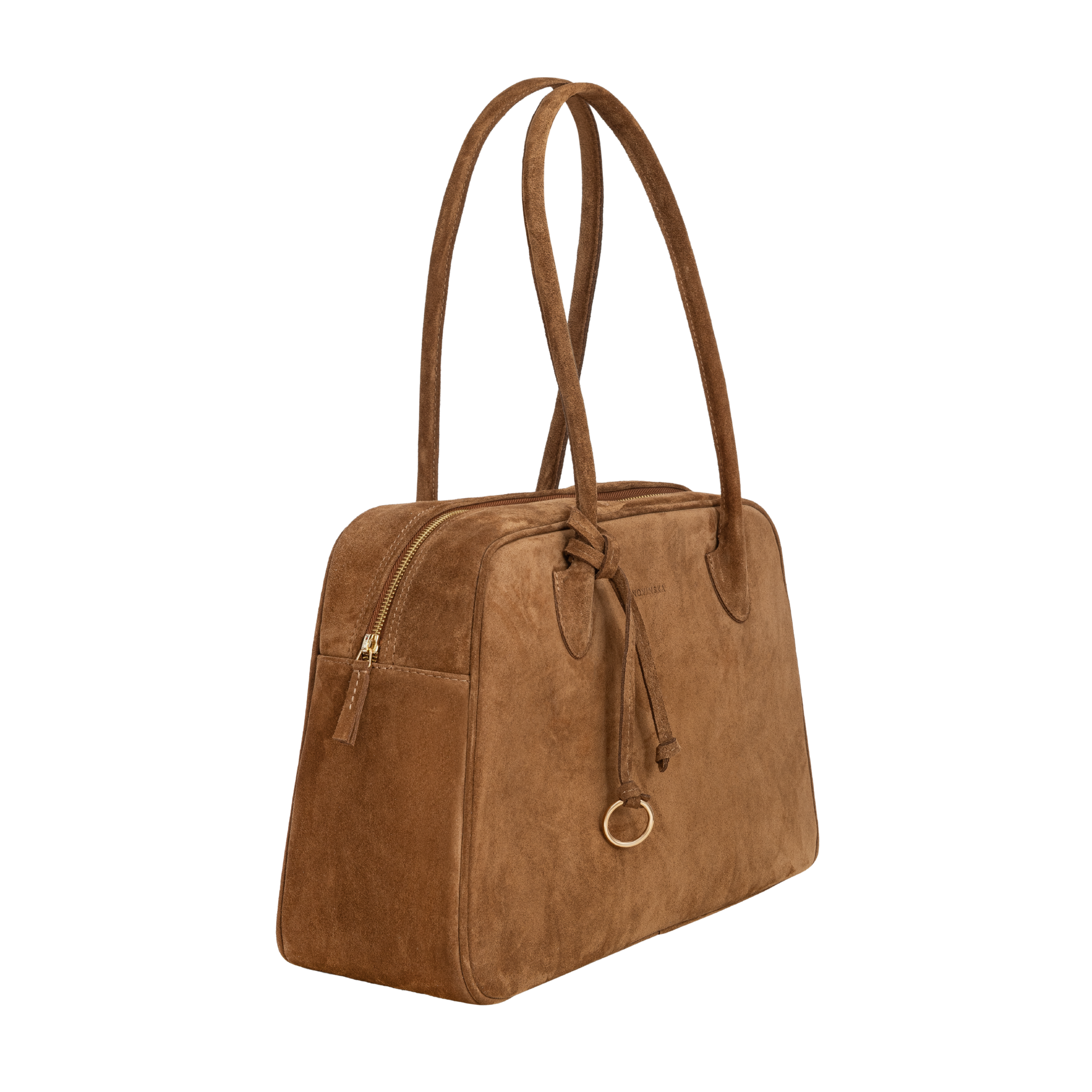 BOWLING BAG XL - Cognac