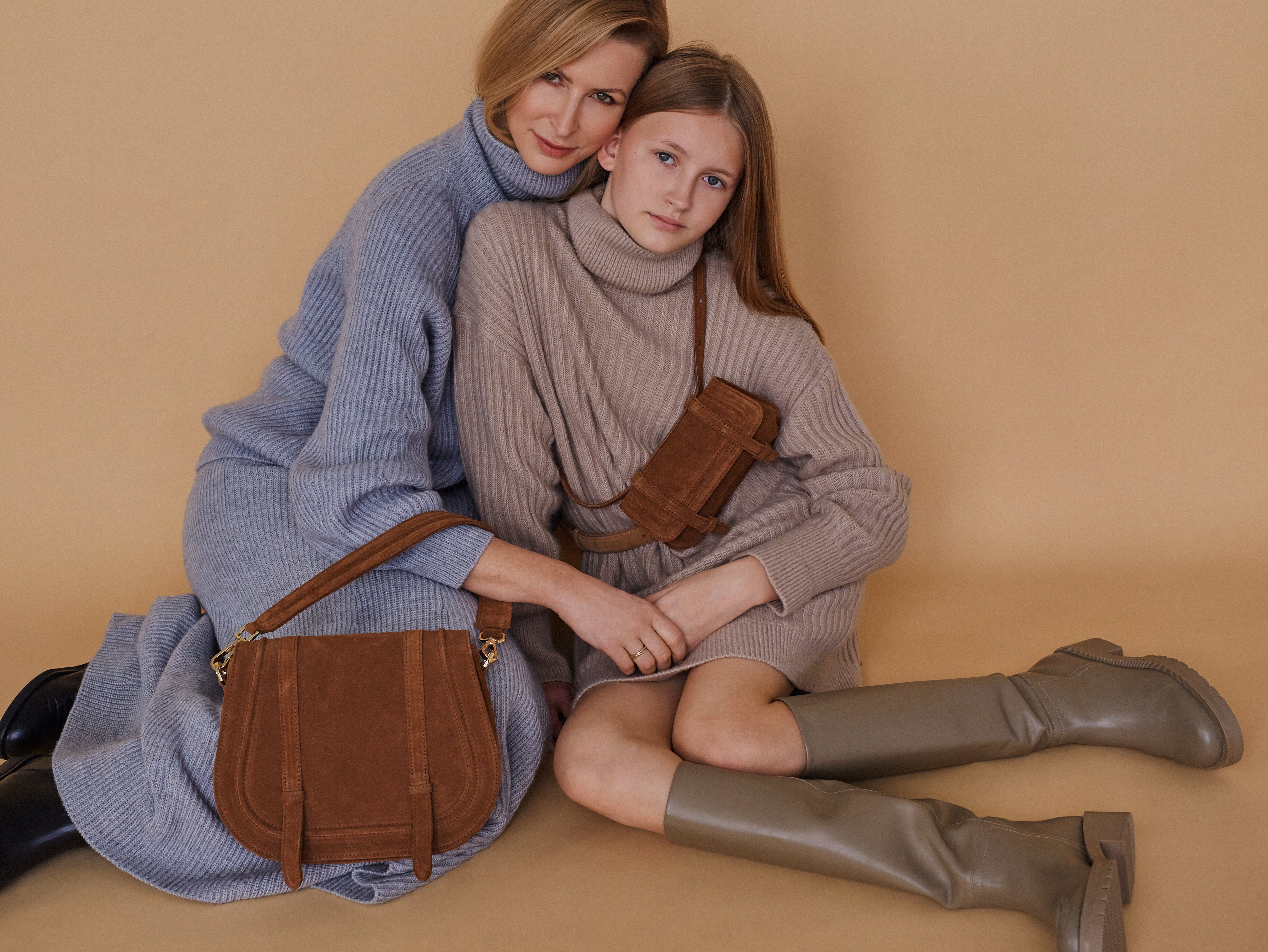 SADDLE BAG MAXI - Cognac