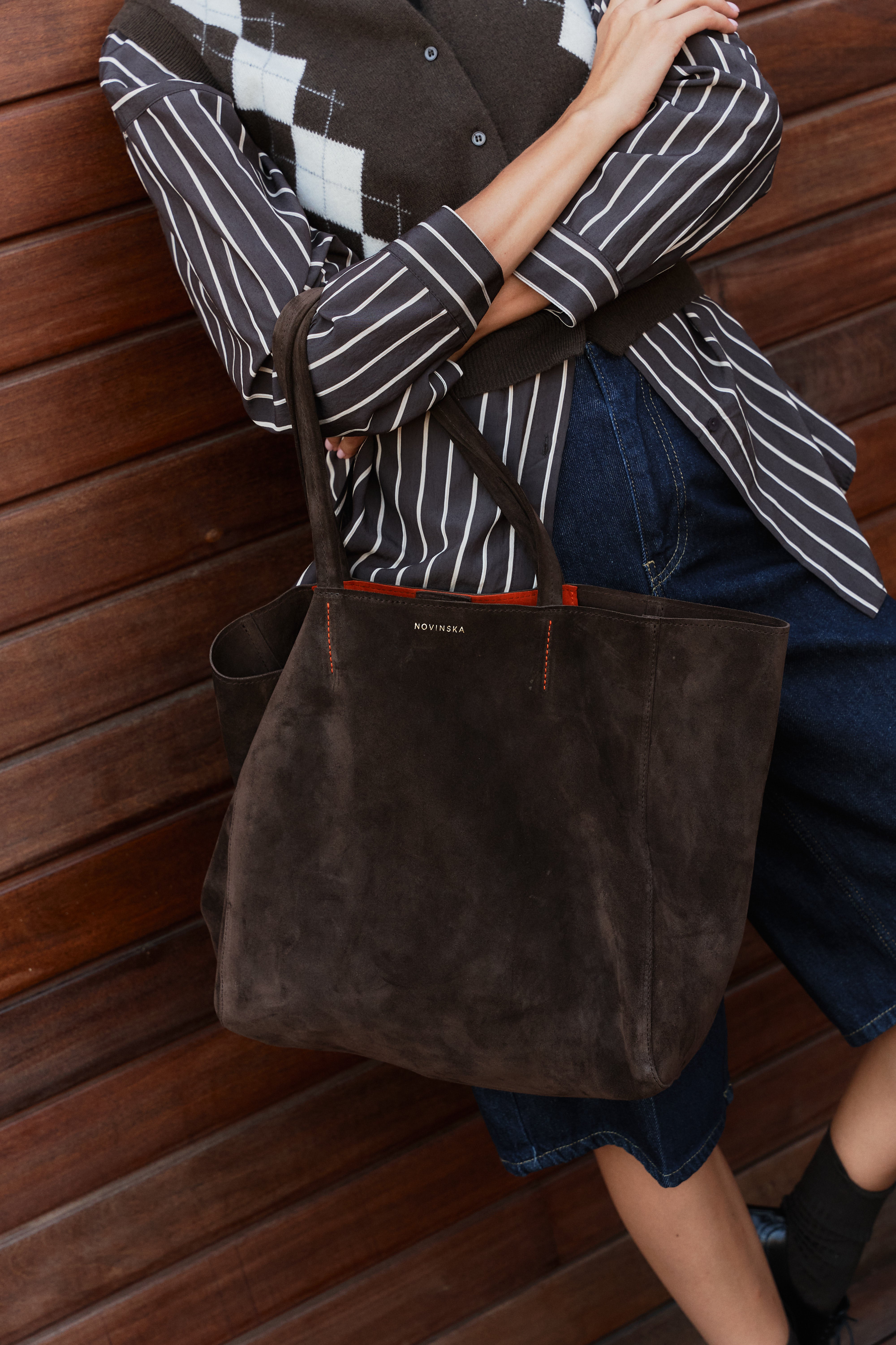 Shopping Bag Carolyn - Espresso