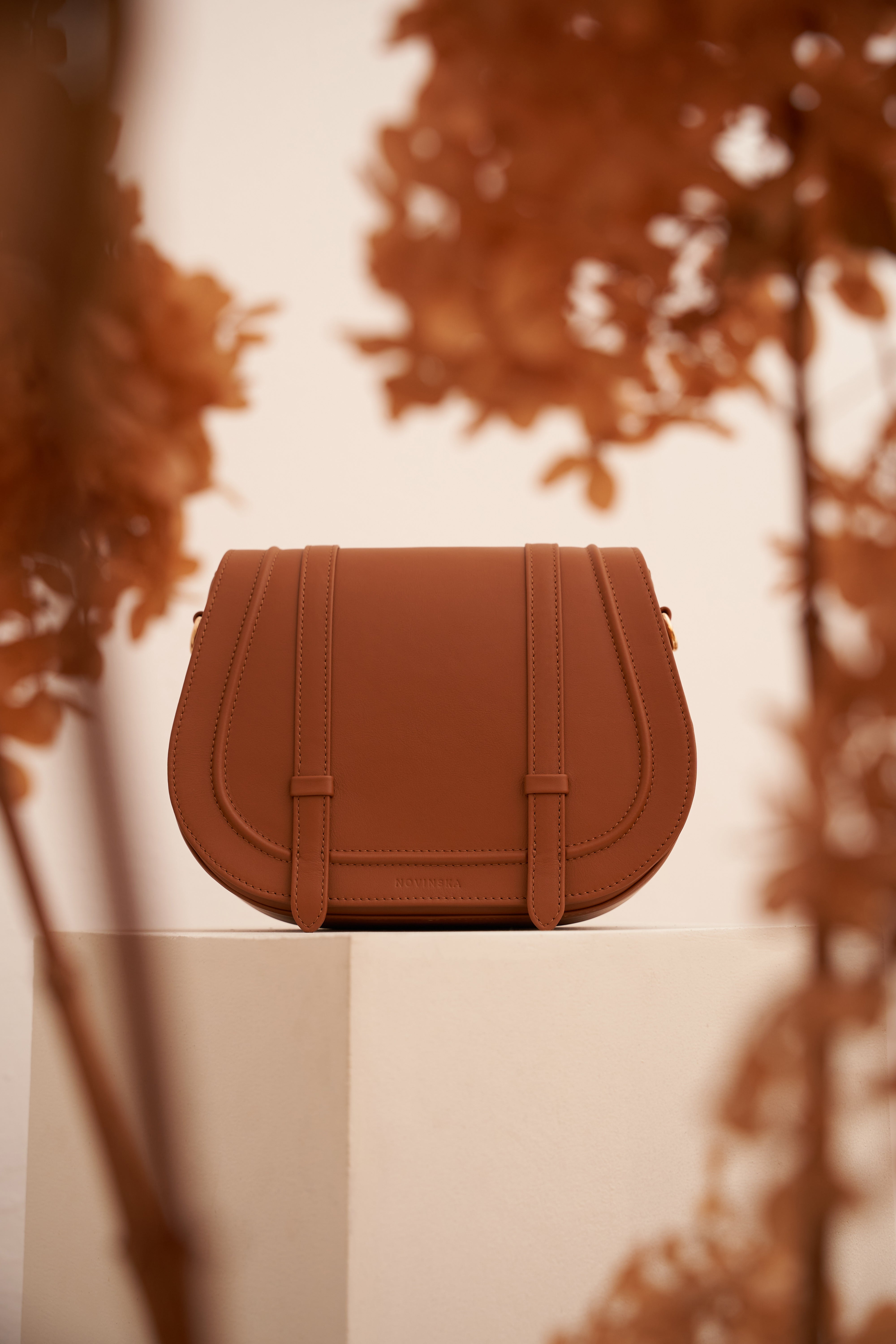 SADDLE BAG MAXI - Amber