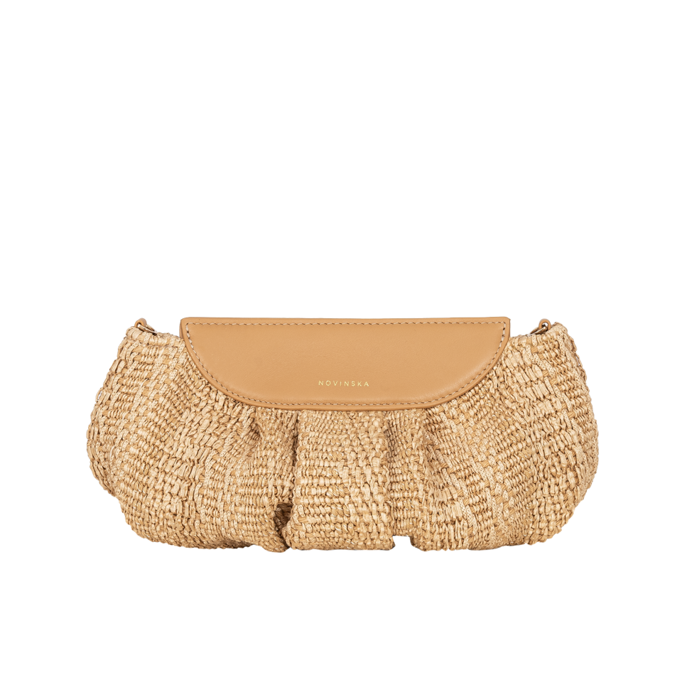 Baby Cloud Bag - Raffia Słomkowa