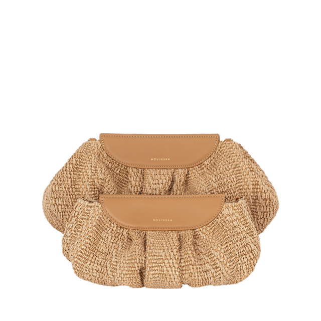 Baby Cloud Bag - Raffia Słomkowa