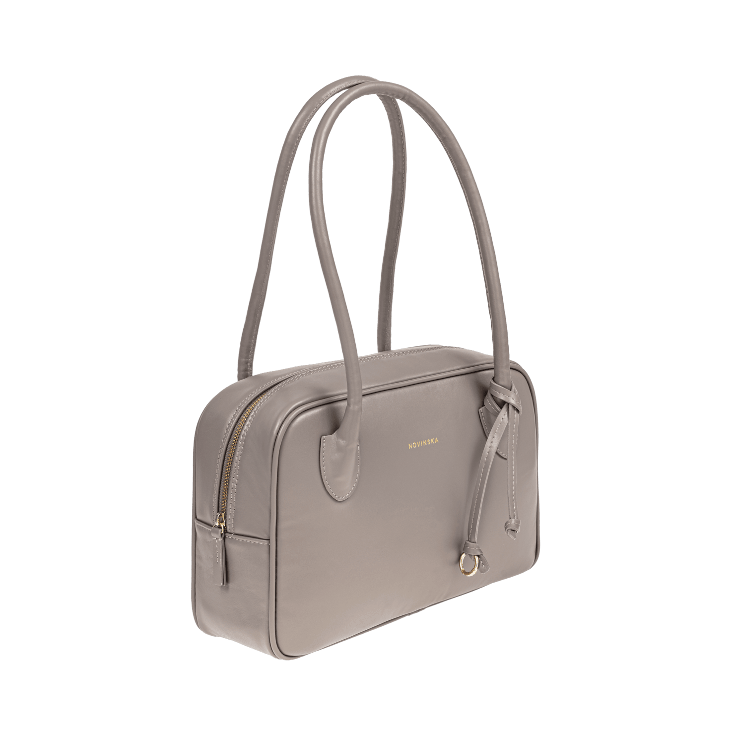 BOWLING BAG MIDI - Taupe
