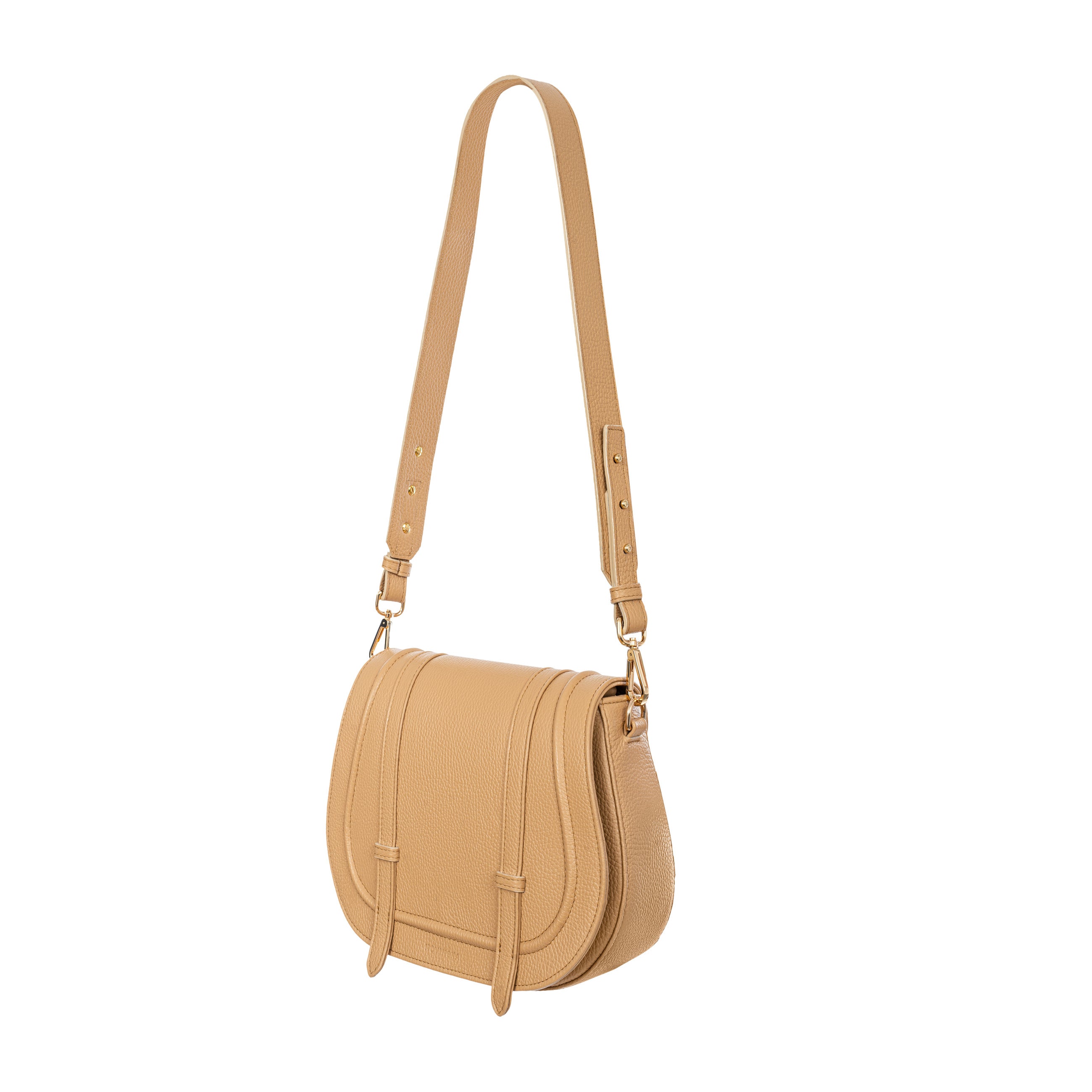 SADDLE BAG MAXI - Camel