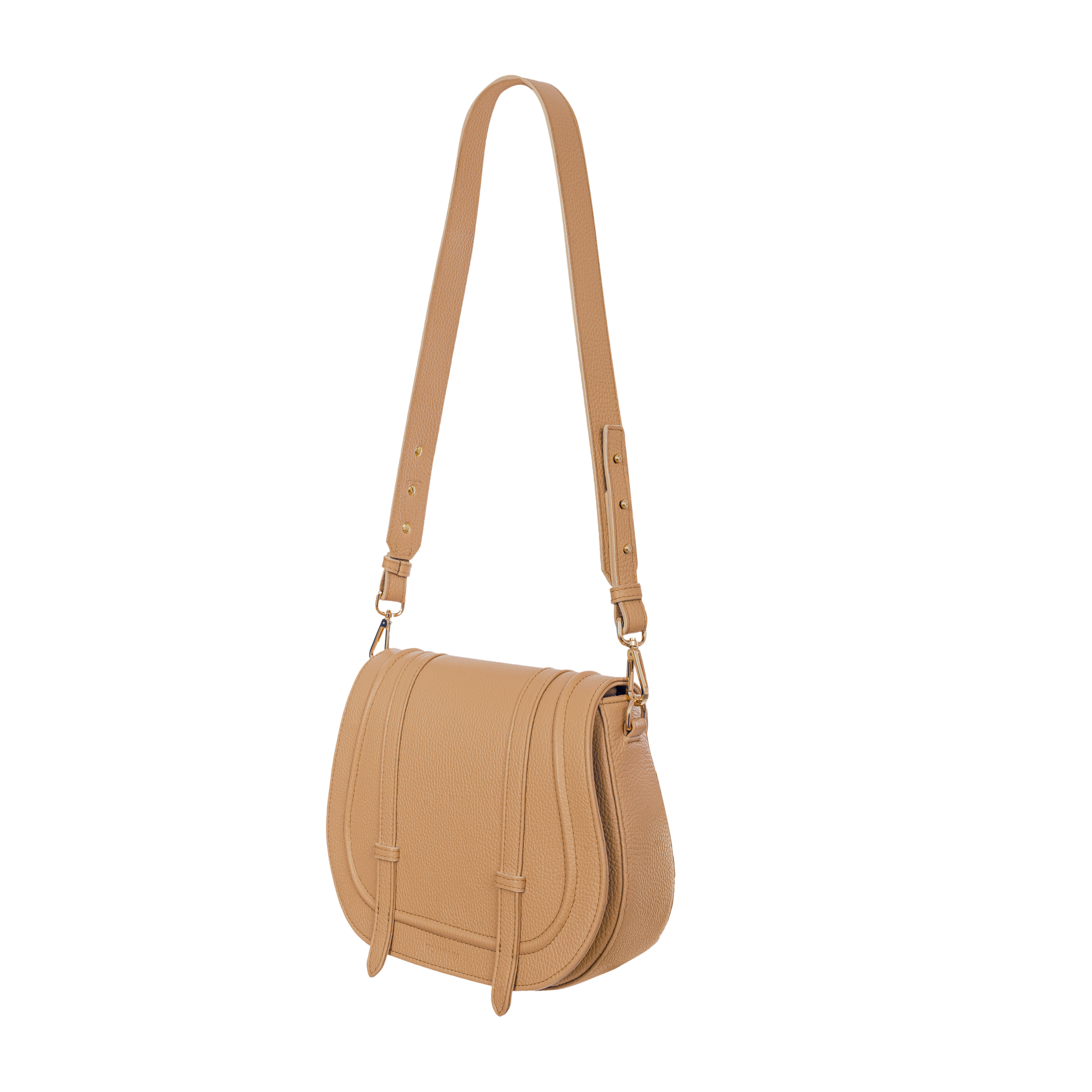 SADDLE BAG MAXI - Camel