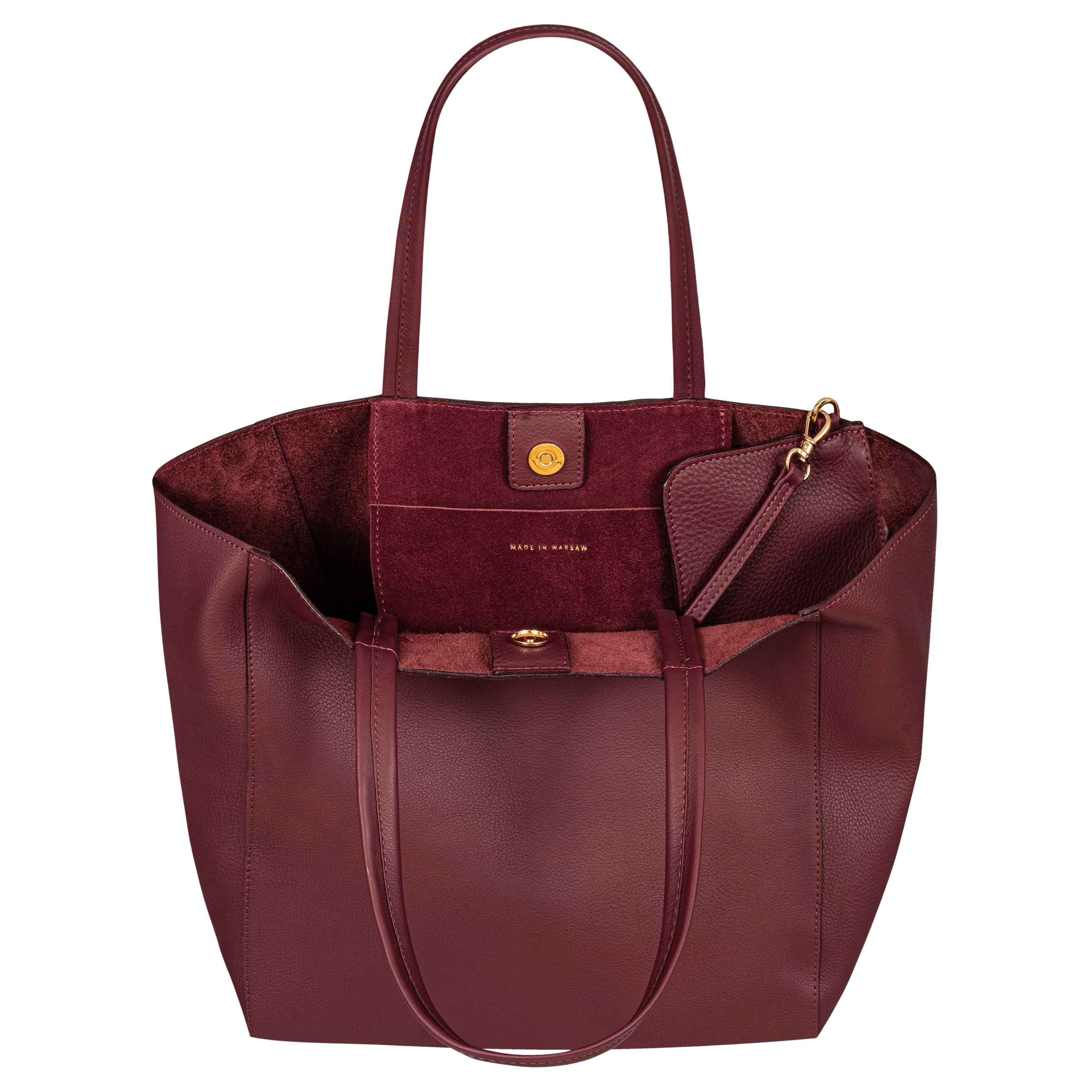Shopping Bag Carolyn - Red Berry