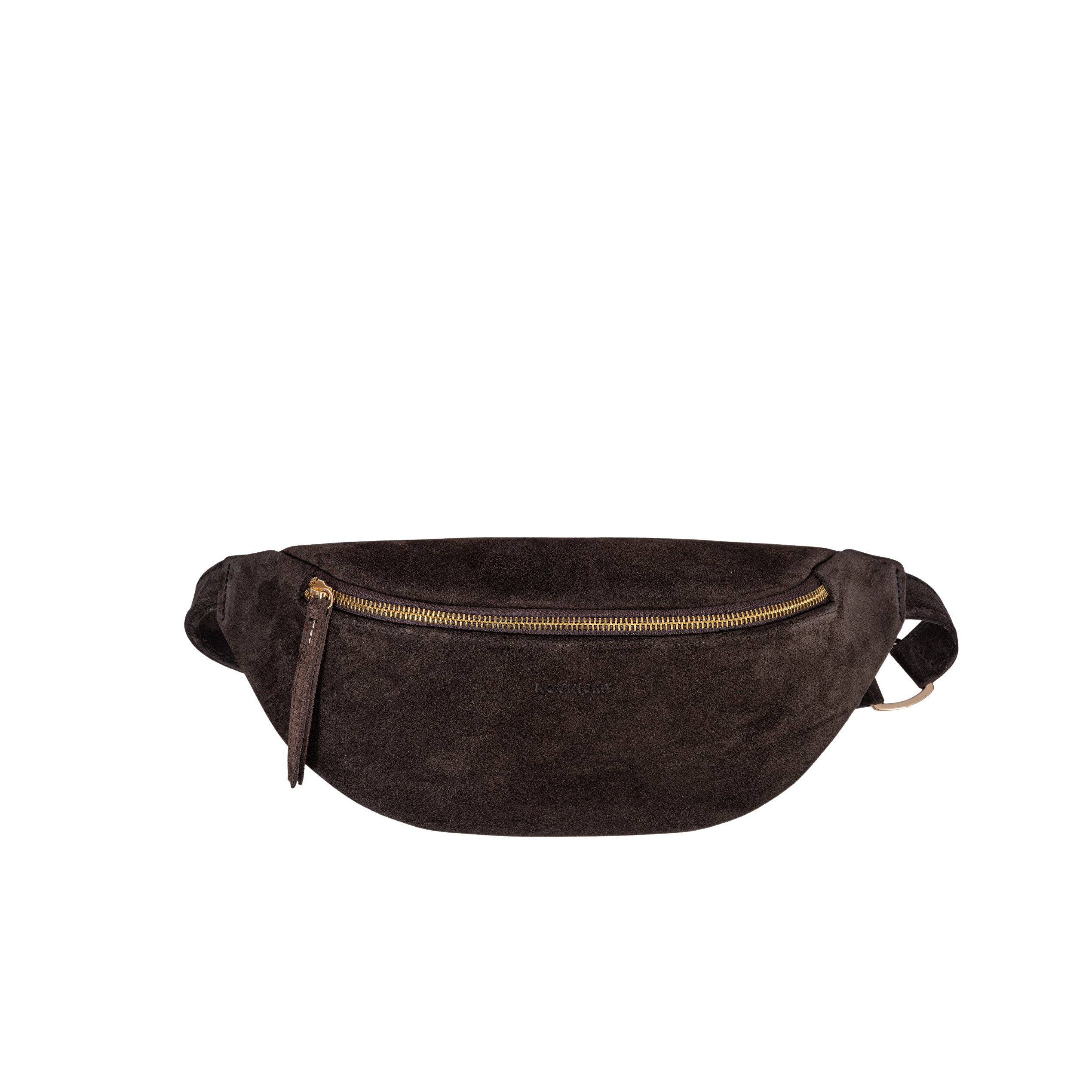 WAIST BAG - Espresso suede
