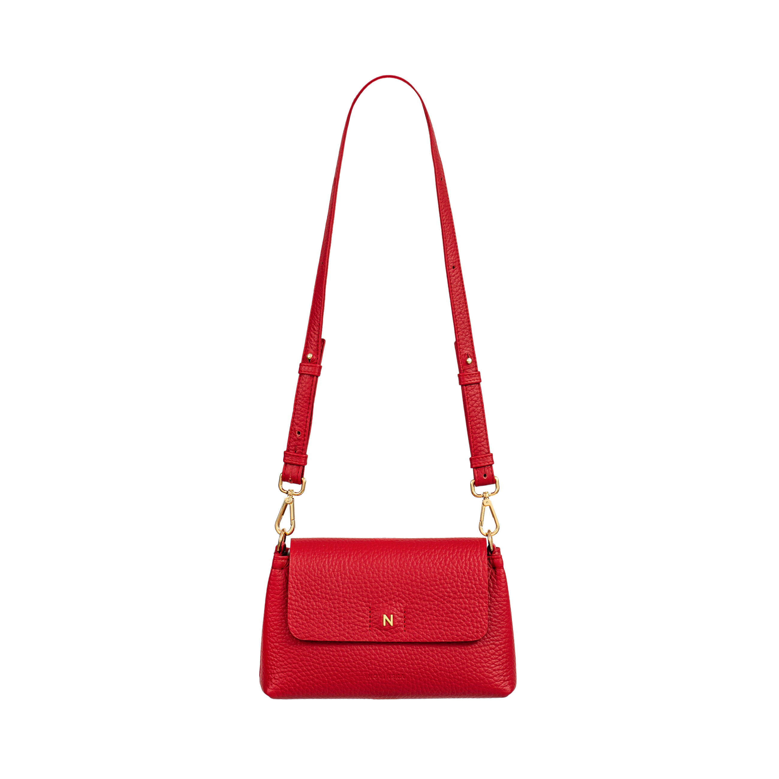 Mini Flap Bag - Red