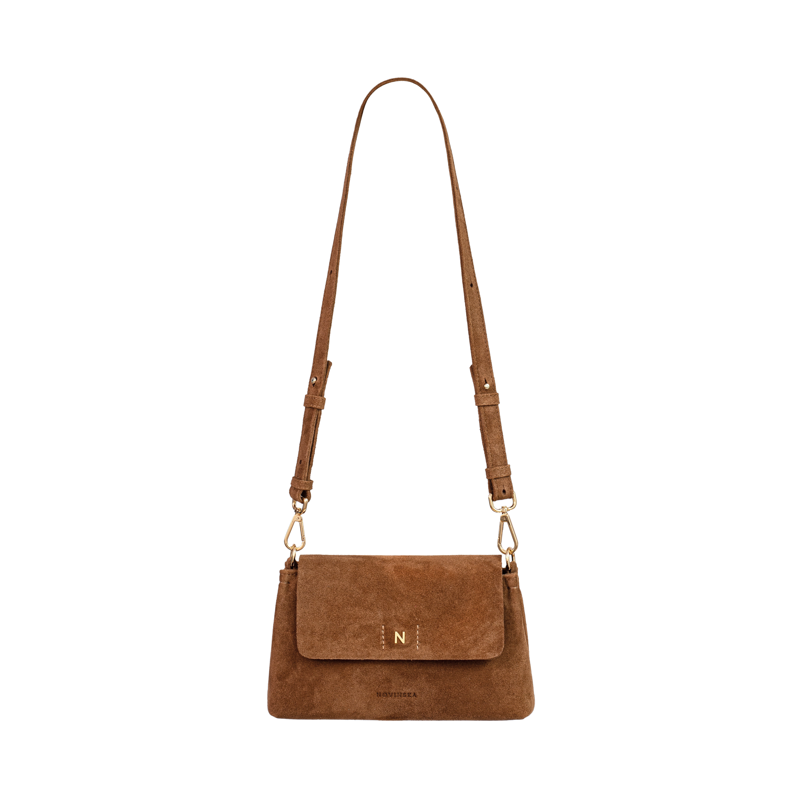 Mini Flap Bag - Cognac