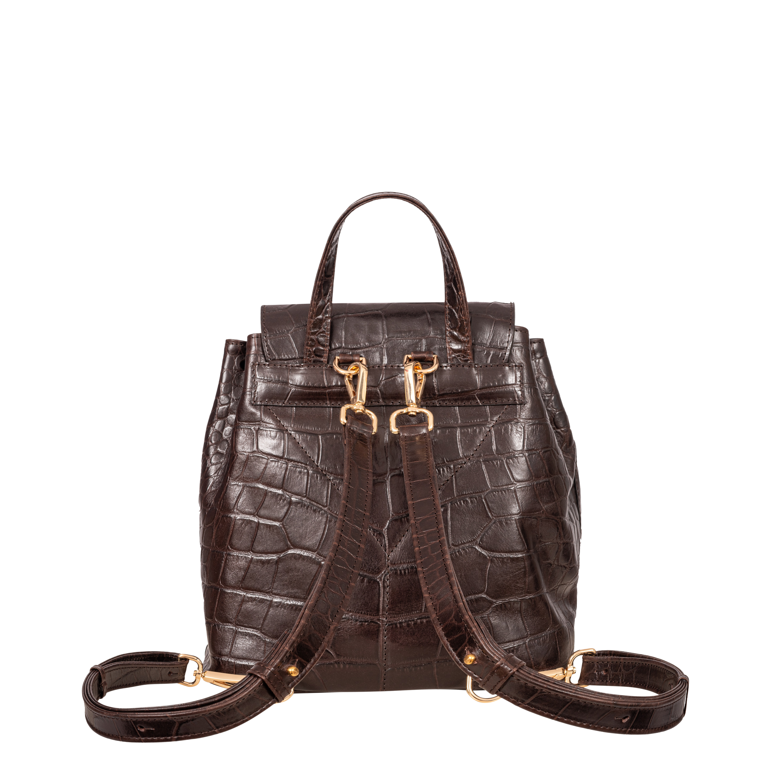 City Bag 2 in 1 - Crocco Brown
